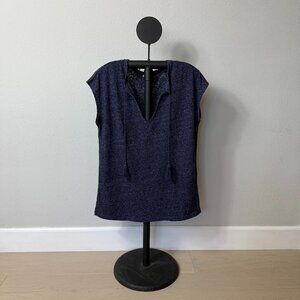 Merose and Markey Purple Sleeveless Top
